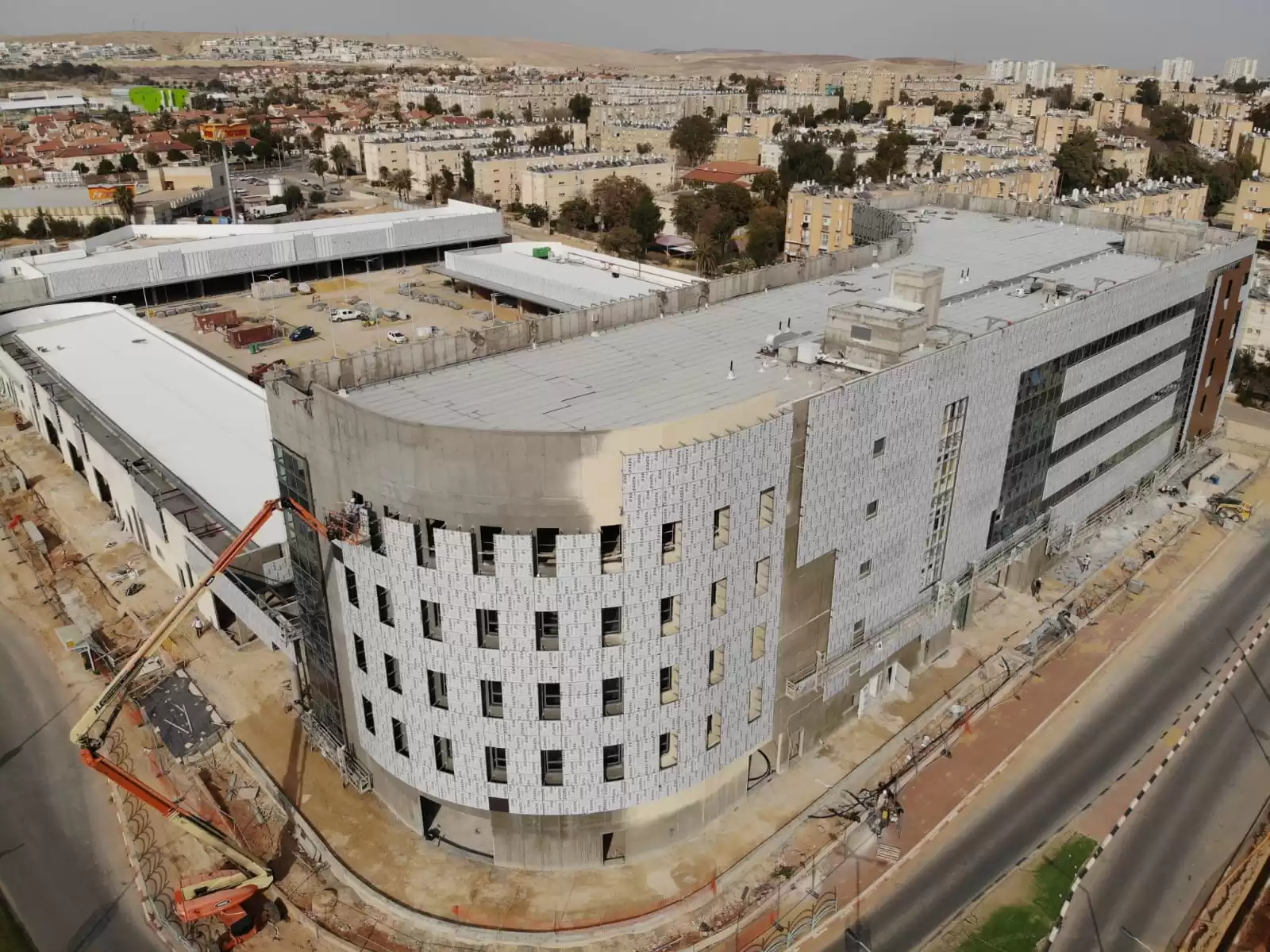 דמרי סנטר דימונה פרויקט לפני